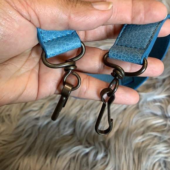 Balenciaga Blue Twiggy Shoulder Bag - Picture 15 of 16